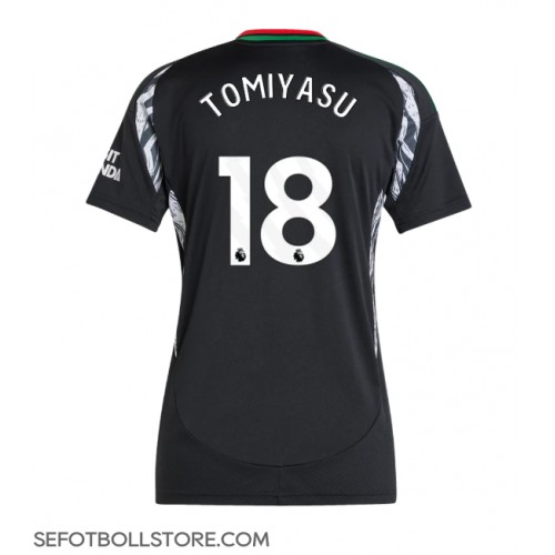 Arsenal Takehiro Tomiyasu #18 Replika Bortatröja Dam 2024-25 Kortärmad